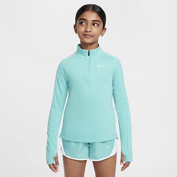 Green Front Zip Running Clothing. Nike